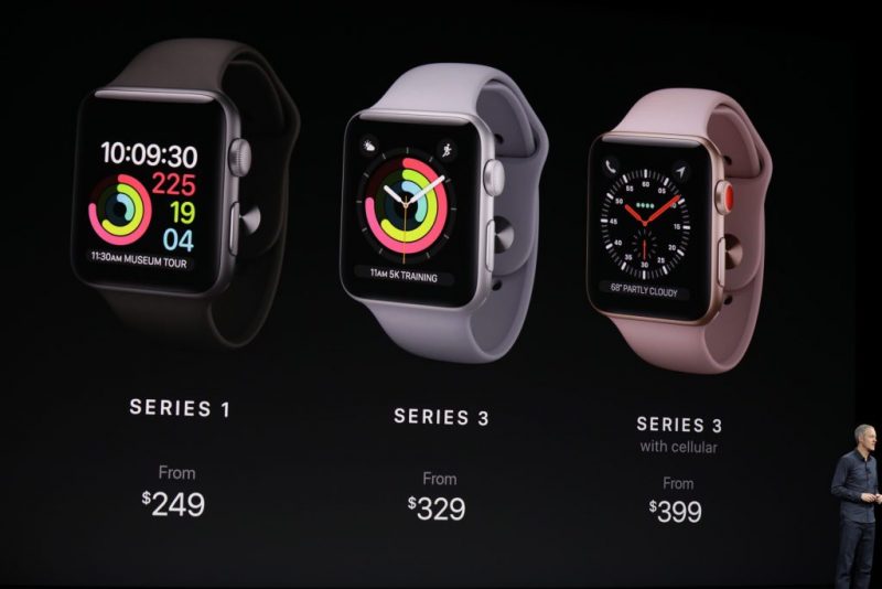 Apple Watch Series 1 có giá thành dễ chịu nhất trong số các dòng Apple Watch